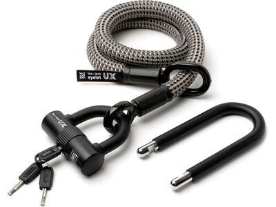 Tex-Lock Eyelet UX-Lock 100 cm electric grey