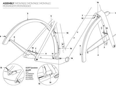 Syncros Road Gravel Fender Set, black - Bild 3
