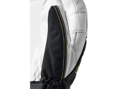 Hestra Army Leather Gore-Tex 3 Finger, black/natural grey - Bild 5