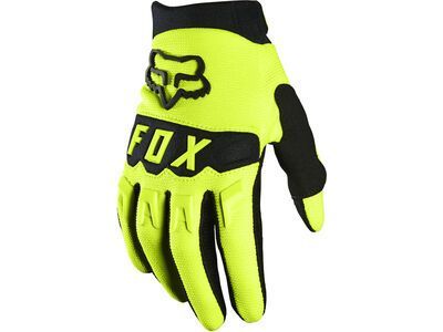 Fox Youth Dirtpaw Glove, flo yellow