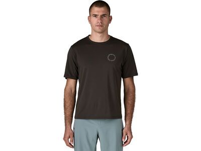 Patagonia Men's Cap Cool Daily Shirt - Spoke Stencil, black - Bild 3