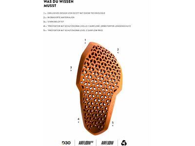 Scott Vest Airflow Junior, solid blue/white - Bild 3