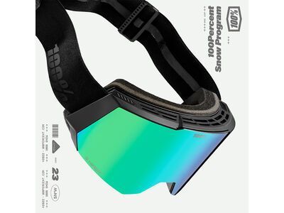 100% Snowcraft, HiPER Grey-Blue w/Green ML Mi / essential black - Bild 4