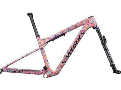 Specialized S-Works Epic World Cup Frameset gloss lagoon blue/purple orchid/blaze impasto