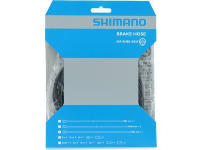 Shimano Deore XTR SM-BH90-SBM - 2.000 mm, schwarz