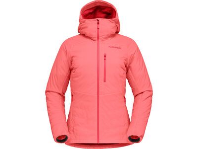 Norrona lyngen Alpha100 Zip Hood W's, calypso coral