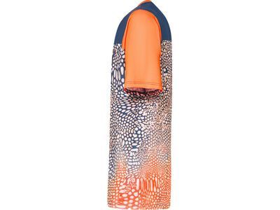 Oakley Maven Coast SS Jersey, distorted frogskin bl/og - Bild 2