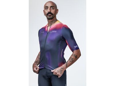 X-Bionic Corefusion Men's Cycling Short Sleeve Aero Jersey, heatmap - Bild 4