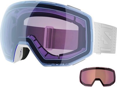 Salomon Radium Prime + WS Sigma Photochromic Sky Blue / white