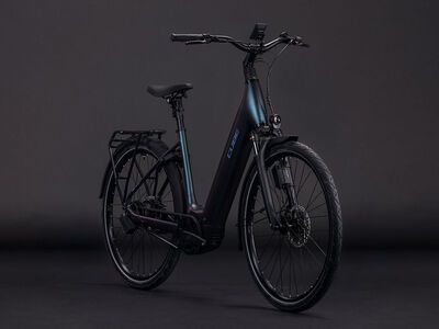 Cube Supreme Hybrid Deluxe SLX 600 Easy Entry, metalblue´n´reflex - Bild 2