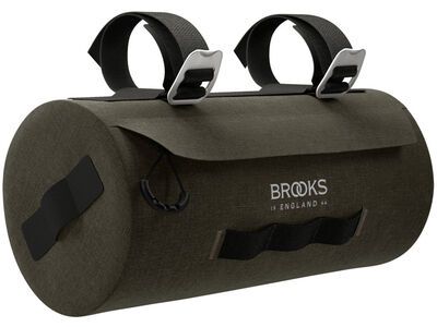 Brooks Scape Handlebar Pouch, mud green