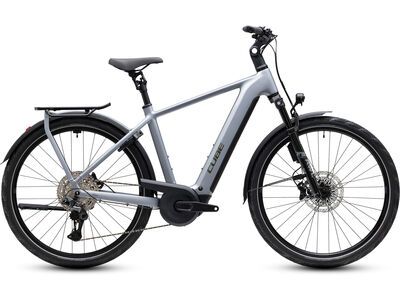 Cube Kathmandu Hybrid EXC 800, slategrey´n´chrome - Bild 1