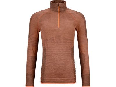 Ortovox 230 Merino Competition Zip Neck W, faded tangerine - Bild 1