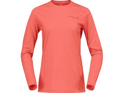 Norrona falketind equaliserUll Long Sleeve W's, deep sea coral - Bild 1