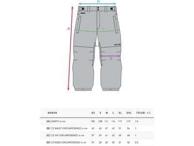 Horsefeathers Baron Pants, storm - Bild 7