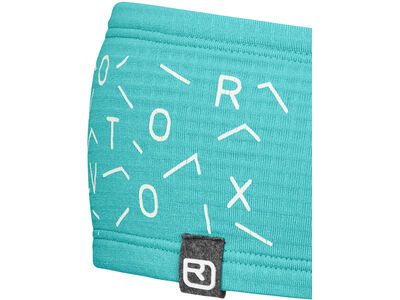 Ortovox Merino Fleece Light Grid Headband, ice waterfall - Bild 3