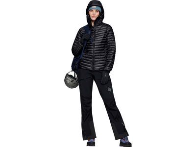 Norrona trollveggen down800 super light Hood W's, caviar black - Bild 7