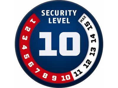 Abus Bordo Combo 6000C/120 + Halter SH, black - Bild 4