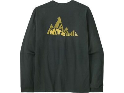 Patagonia Men's Long-Sleeved Berm Logo Responsibili-Tee, old growth green - Bild 2