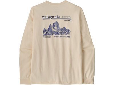 Patagonia Men's Long-Sleeved Midweight Hut Tripper Skyline T-Shirt, undyed natural - Bild 2