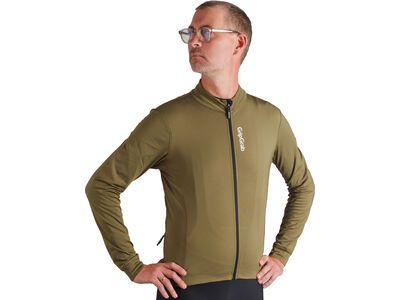 GripGrab RIDE Thermal Long Sleeve Jersey, olive green - Bild 5