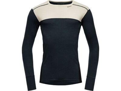 Devold Lauparen Merino 190 Shirt Man raw white/ink/black
