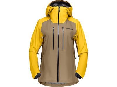 Norrona lyngen Gore-Tex Jacket W's lemon chrome/elmwood