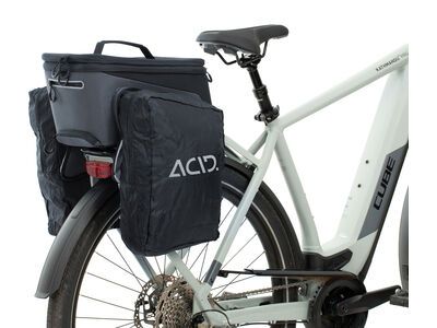 Cube Acid Gepäckträgertasche City 8+7 RILink, black - Bild 7