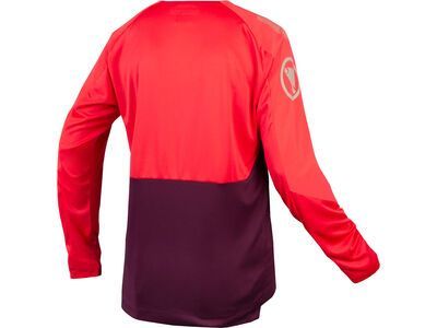 Endura MT500 Burner Trikot (Langarm), aubergine - Bild 2