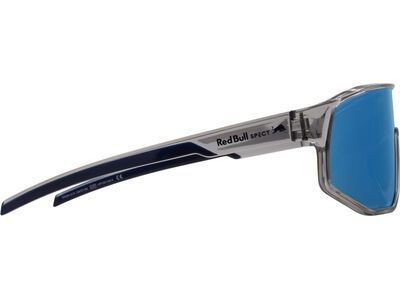 Red Bull Spect Eyewear Dash, Smoke/Blue Mirror / shiny x’tal light grey - Bild 2