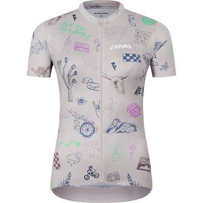 Endura Damen Pro SL Kurzärmeliges Bedrucktes Trikot 