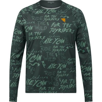 Endura Singletrack Bedrucktes Langärmeliges T-Shirt 