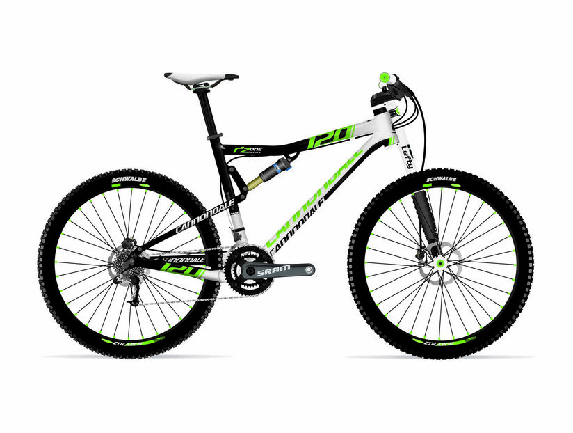 Cannondale RZ One Twenty XLR 2, Magnesium White/Jet Black