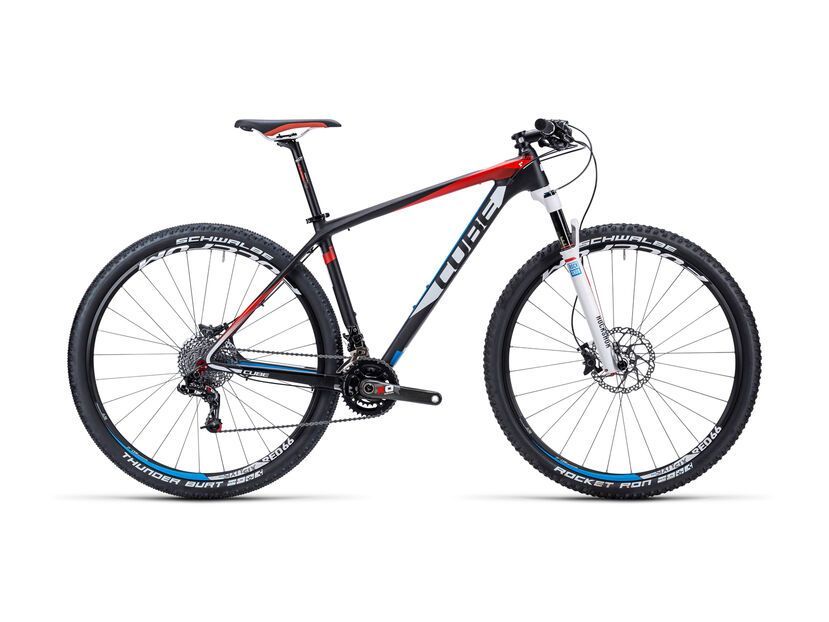 Cube Elite Super HPC Pro 29, black/red/blue BIKERBOARDER.DE