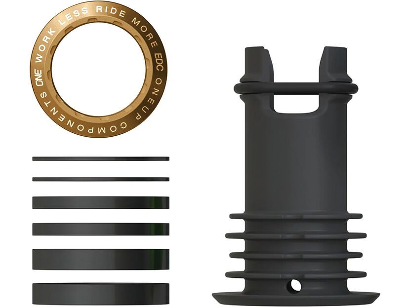 OneUp Components EDC Threaded Top Cap, gold | BIKER-BOARDER.DE