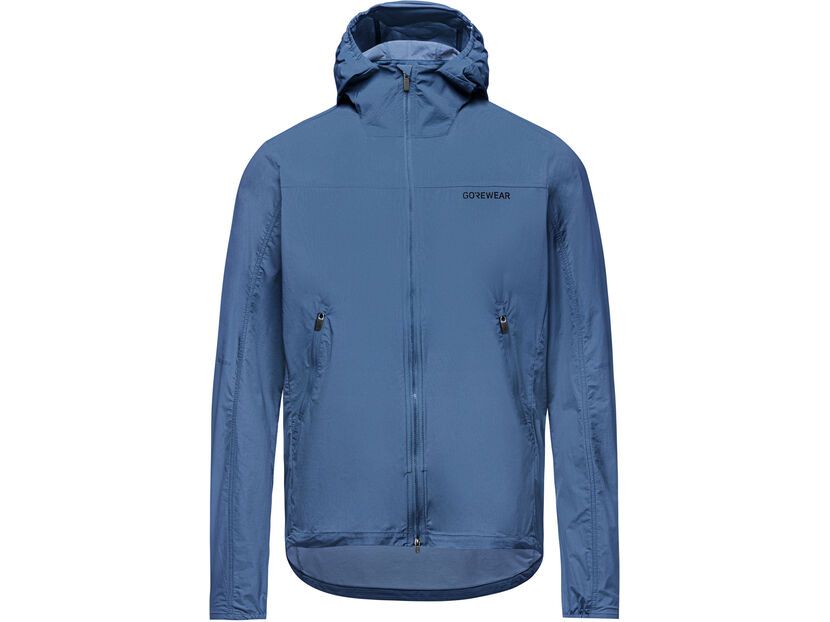 Gorewear Fernflow Hooded Windbreaker - Black Men's Small main image 1
