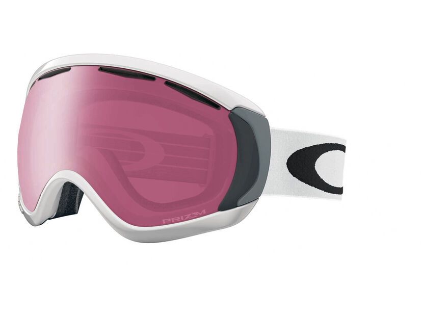 Oakley Canopy - Prizm Rose, matte white | BIKER-BOARDER.DE