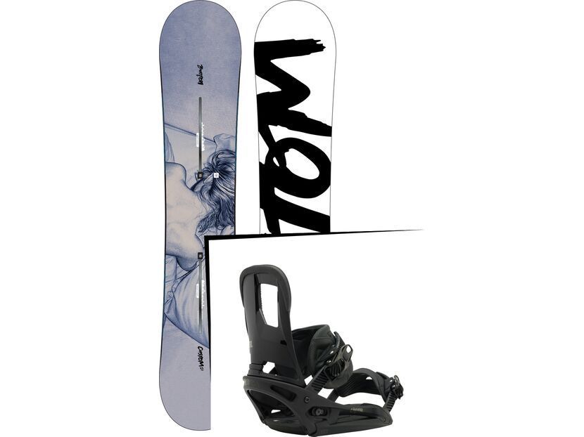 Burton Set: Custom Twin 2016 + Burton Cartel EST | BIKER-BOARDER.DE