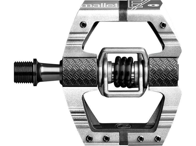 Crankbrothers Mallet E LS, silber BIKERBOARDER.DE