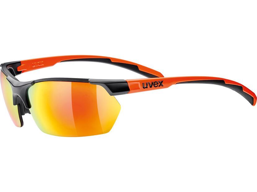 Occhiali Da Sole Sportivi Uvex Sportstyle 114 – Unisex Adulto – Modello Con Lenti A Specchio Rosse E Grigie – Protezione E Stile Per Lo Sport - 2