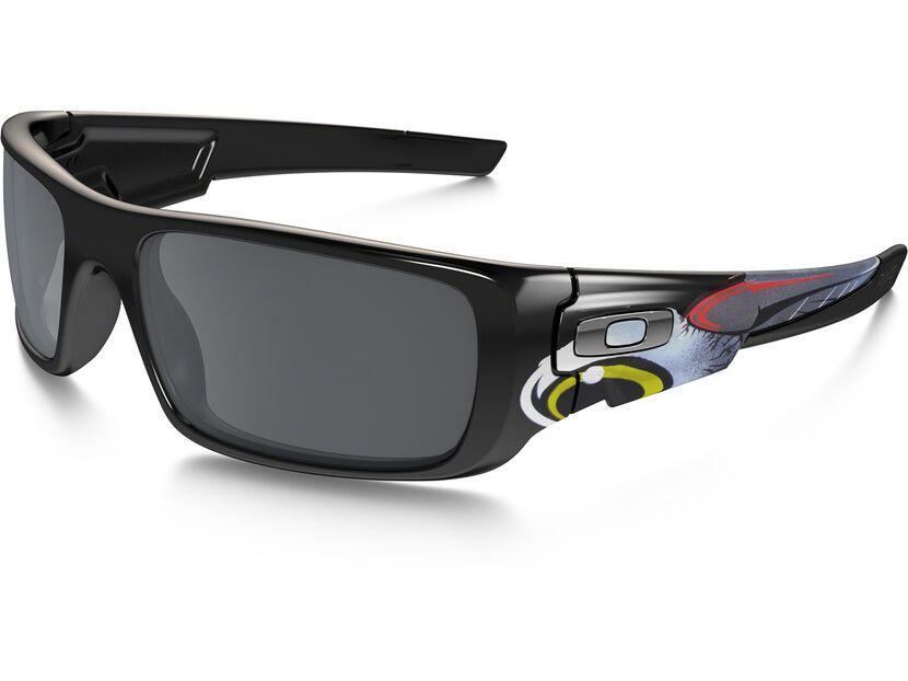 Oakley Crankshaft Troy Lee Designs, polished black/Lens: black