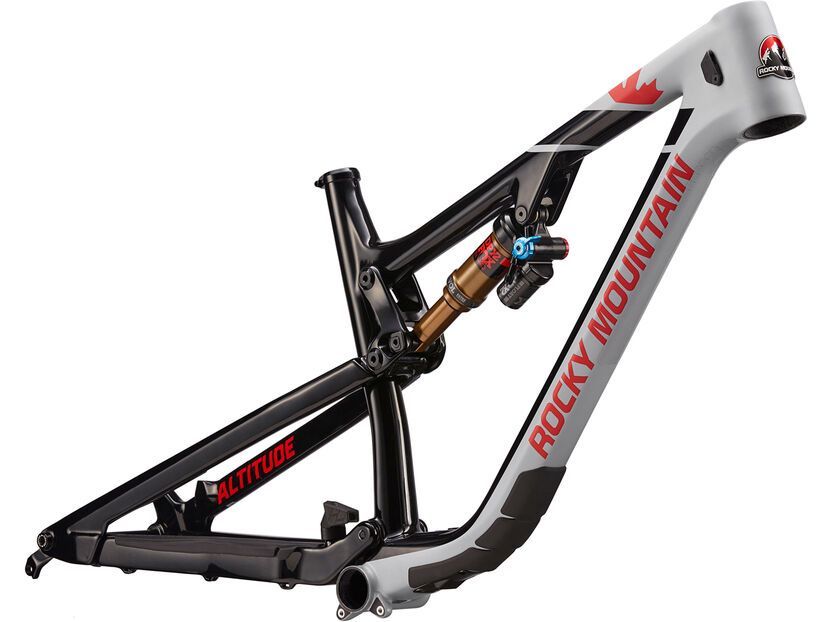 Rocky Mountain Altitude Carbon Frameset, black black/fox racing