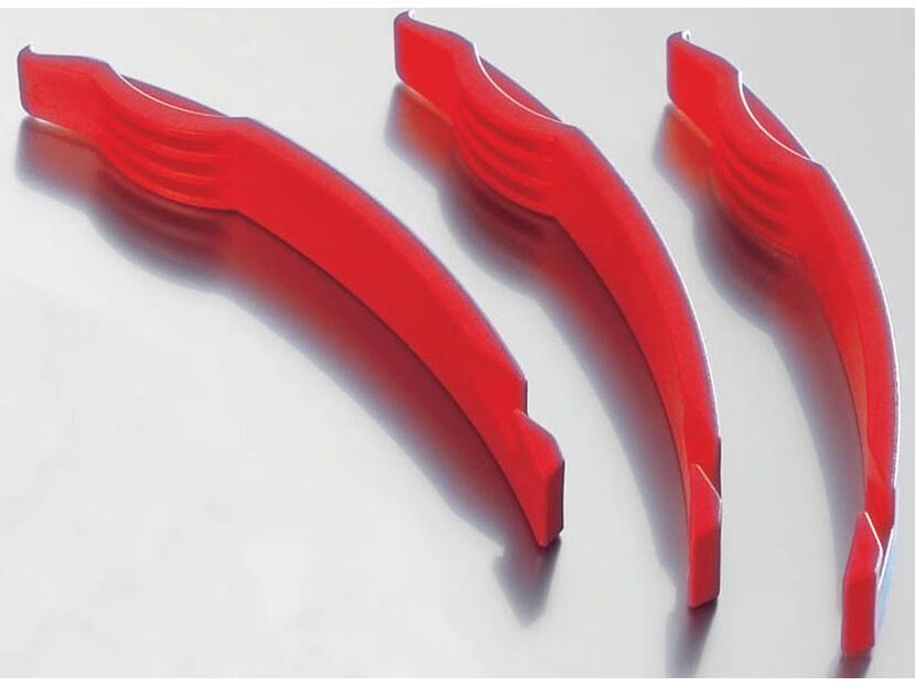 Set Di 3 Levagomme (Reifenheber) Rossi - Attrezzo Universale Per Cambio Pneumatici Bici