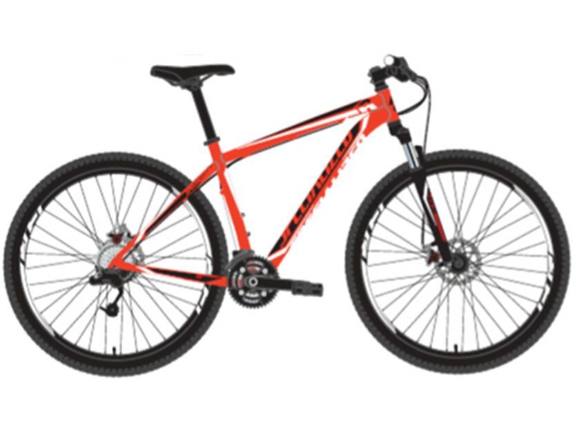 Specialized Hardrock Comp Disc, Gloss Rocket Red/Black/White