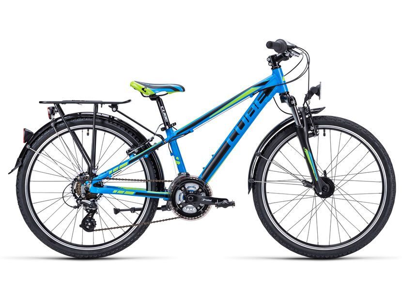 Cube Kid 240 Street, blue/black/green | BIKER-BOARDER.DE