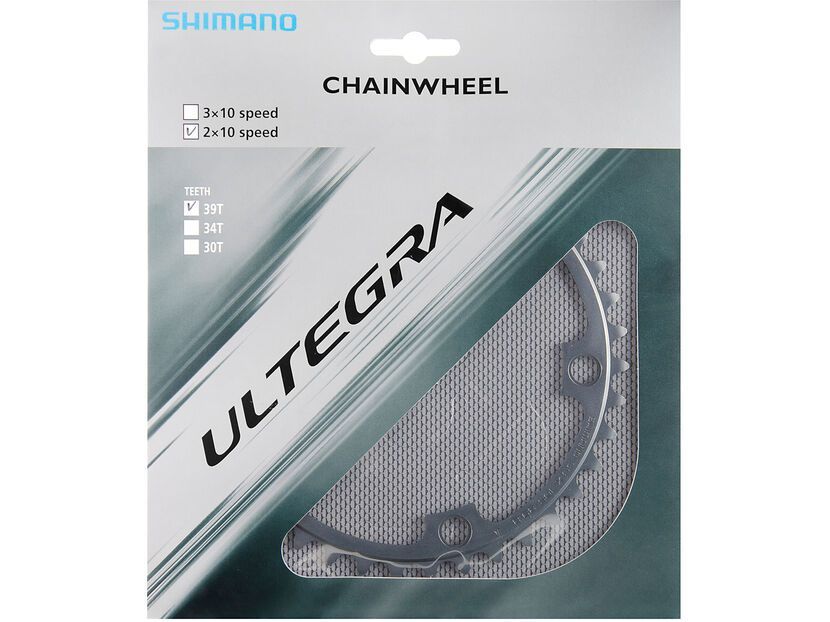 Shimano Kettenblätter Ultegra FC-6700 - 2x10, silber | BIKER 