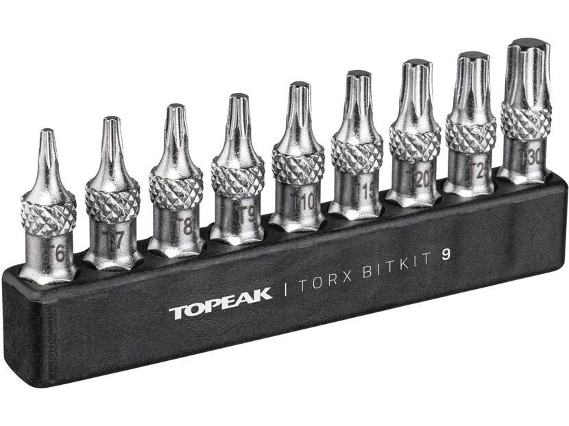 Topeak Torx Bitkit 9 Multi-ferramenta - 9 peças para reparo | Sport Zone MKP