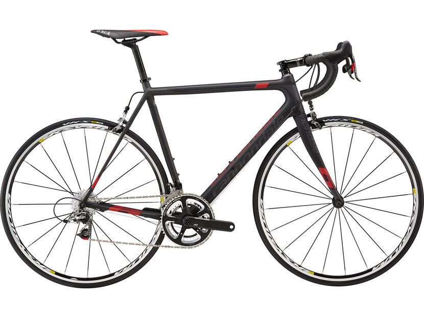 Cannondale SuperSix EVO1 51 Sram Red+パワメ Cannondale SuperSix Evo Carbon SRAM RED, jet black with nearly