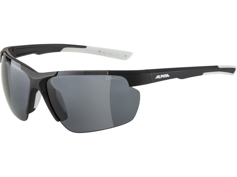 ALPINA DEFEY Sportbrille - Bruchsichere Vollrahmenbrille Schwarz Matt