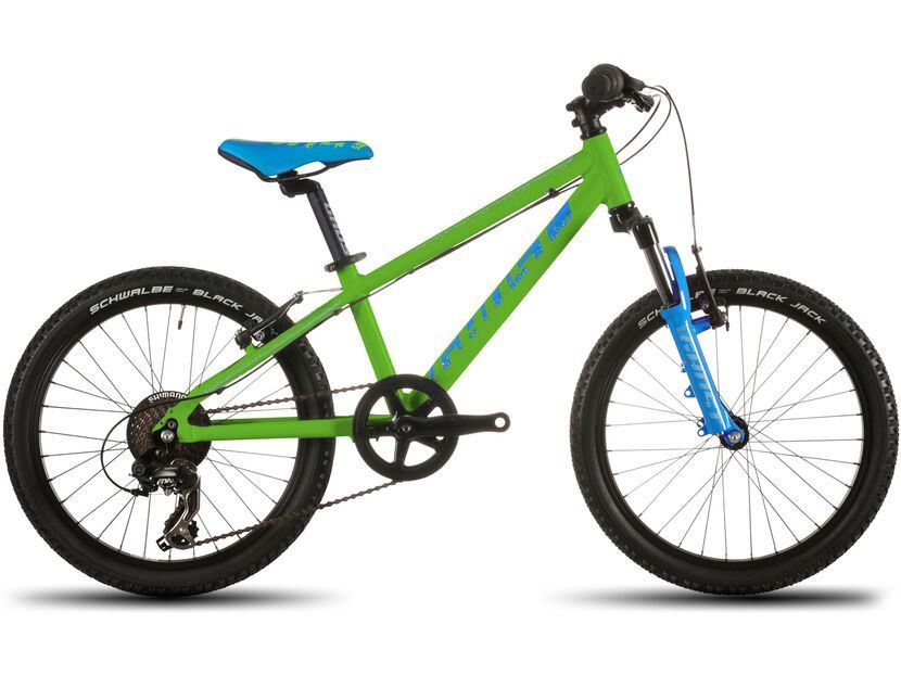 Ghost Powerkid 20, green/cyan/black | BIKER-BOARDER.DE